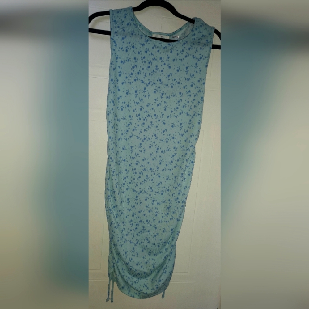 Jessica Simpson Blue Floral Dress
